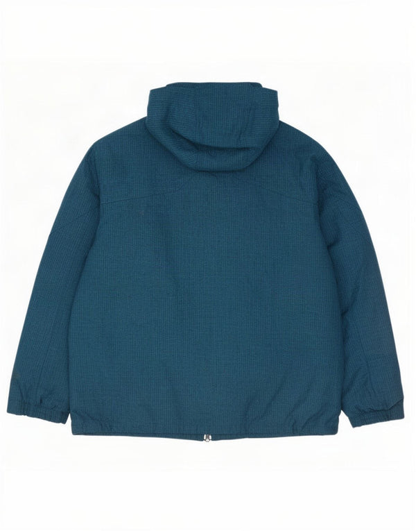 Ανδρικό μπουφάν με κουκούλα Columbia UK 44 2XL μπλε νάιλον