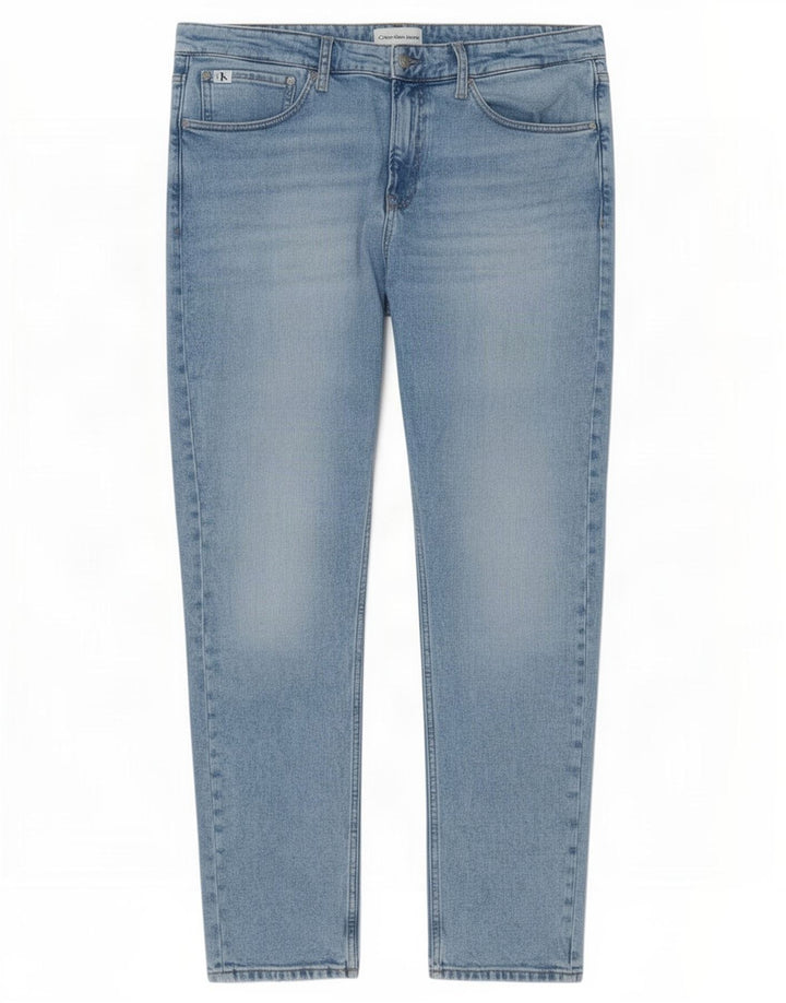 Calvin Klein Ανδρικό Slim Jeans W38 L32 Μπλε βαμβακερό