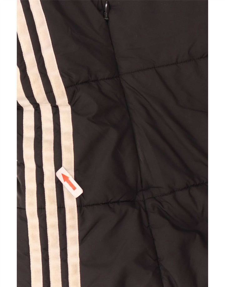 Γυναικείο μπουφάν με κουκούλα Adidas UK 14 Medium Black