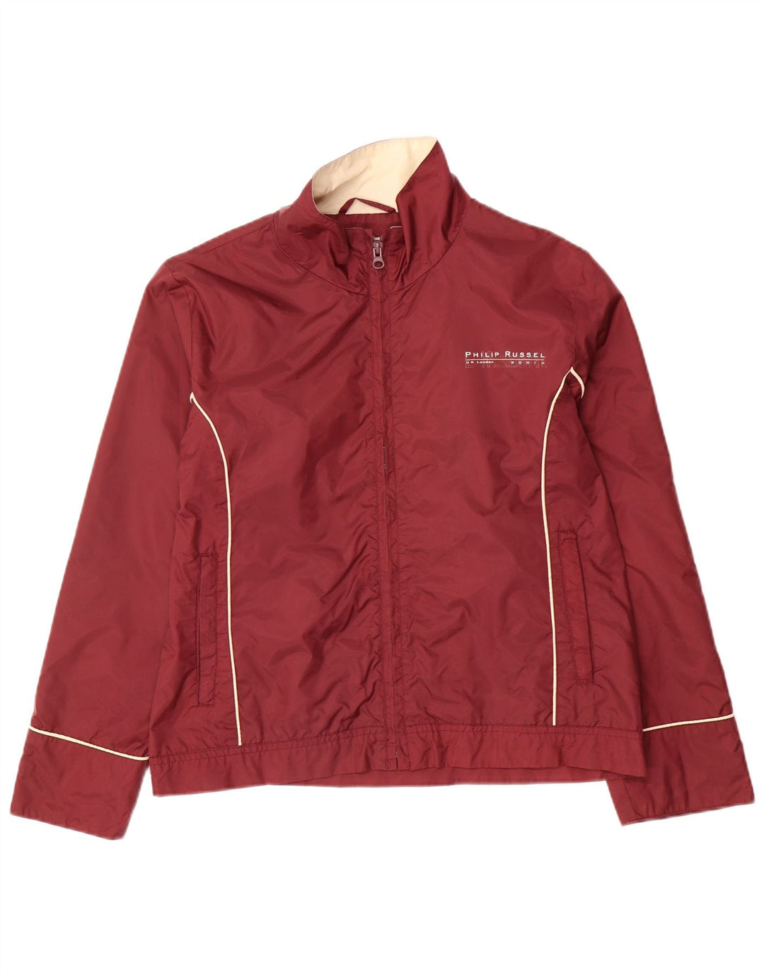Γυναικεία αθλητική φόρμα Philip Russel Top Jacket UK 14 Medium Maroon