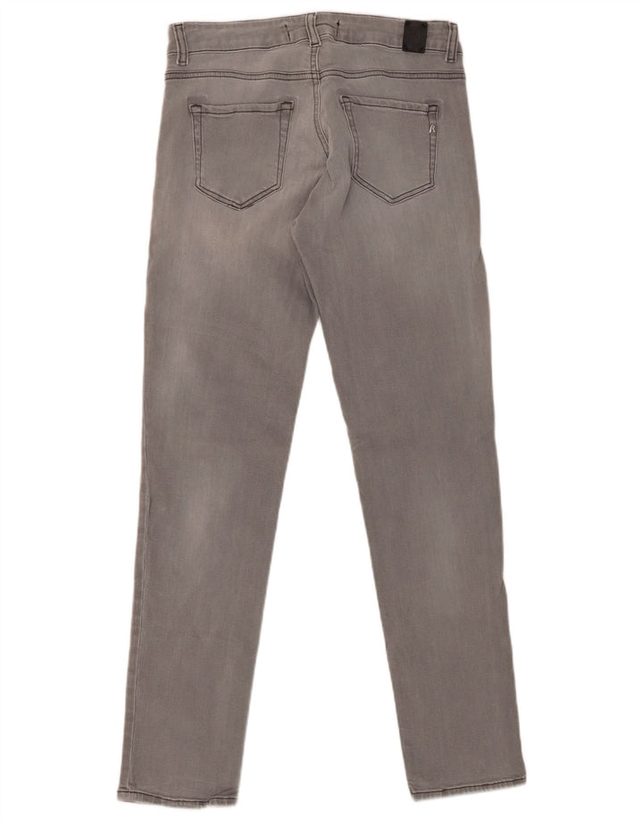 REPLAY Γυναικείο Slim Jeans W28 L30 Γκρι βαμβακερό