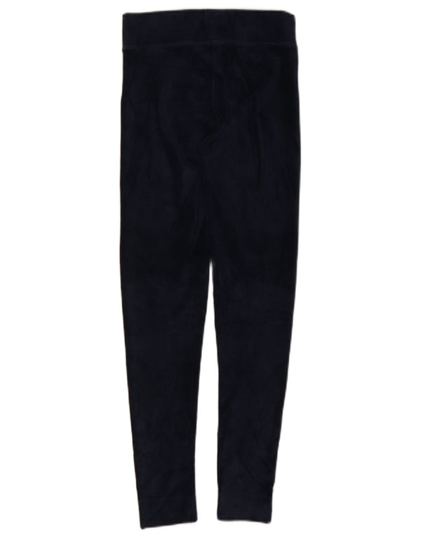 Marks & Spencer Γυναικεία Κοτλέ Κολάν UK 6 XS Navy Blue Cotton