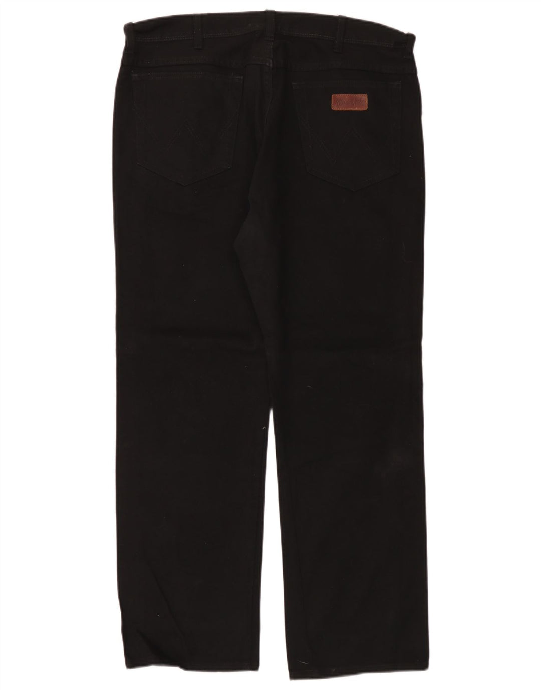Ανδρικό τζιν ίσιο Wrangler Regular Fit W38 L30 μαύρο βαμβακερό