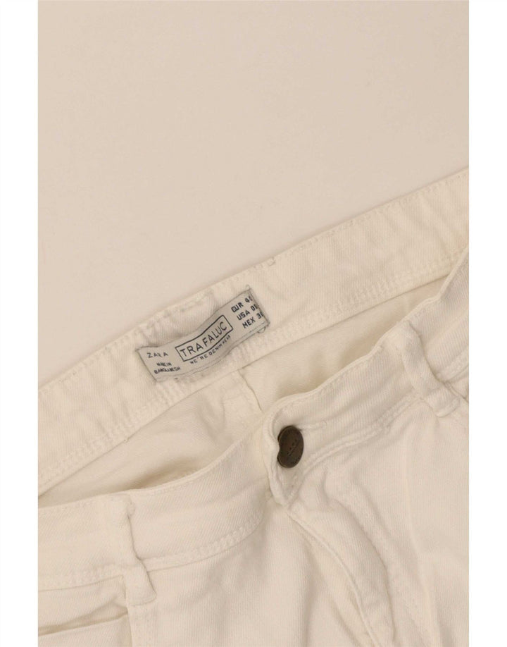Zara Γυναικείο Trafaluc Slim Jeans EU 40 Medium W30 L30 White