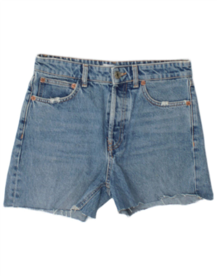 Zara Γυναικείο Τζιν Σορτς EU 38 Small W28 Μπλε