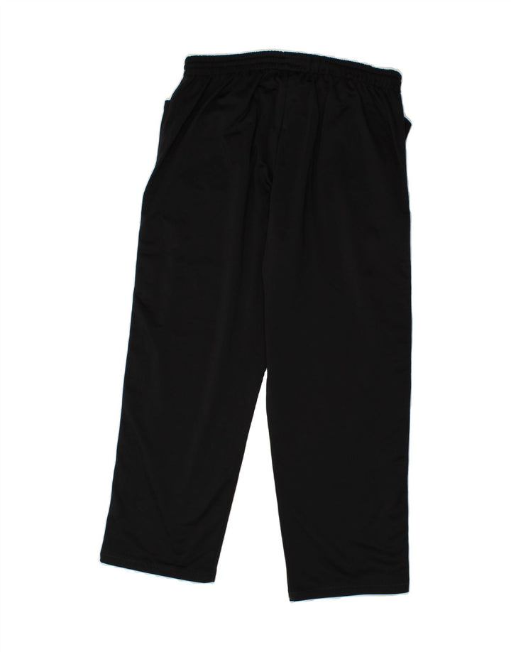 DIADORA Mens Tracksuit Trousers UK 46 XL Black Polyester Vintage Diadora and Second-Hand Diadora from Messina Hembry 