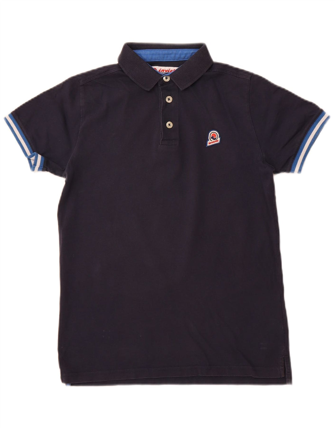 Ανδρικό μπλουζάκι πόλο INVICTA XS Navy Blue Cotton