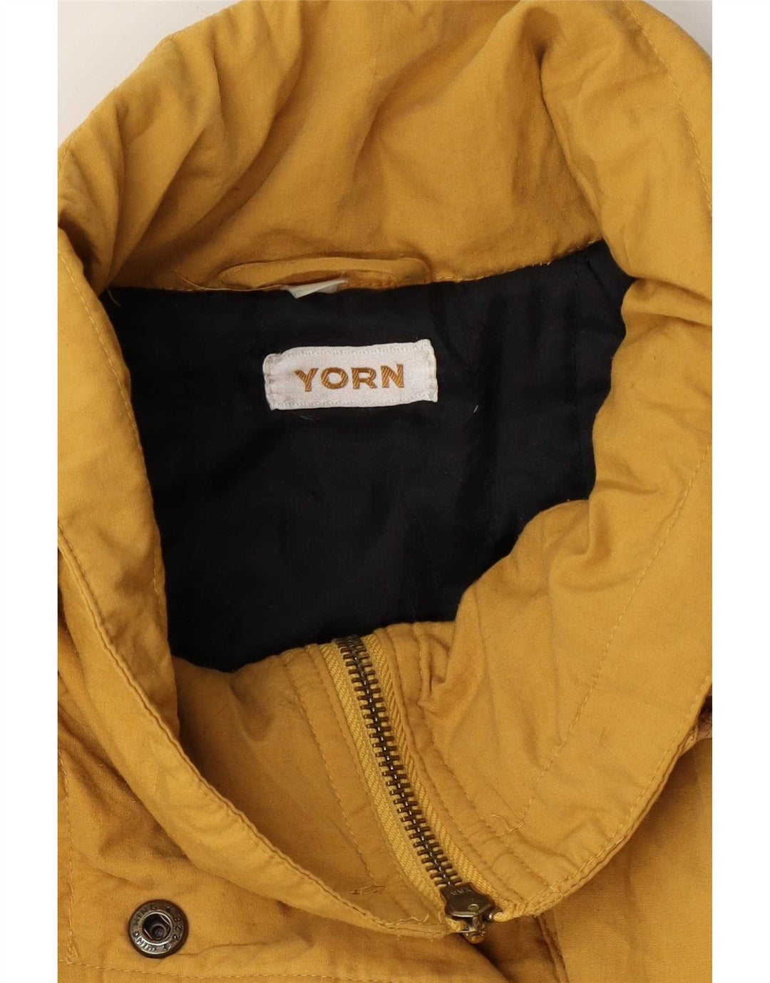 Yorn Γυναικείο παλτό αντιανεμικό UK 16 Large Yellow