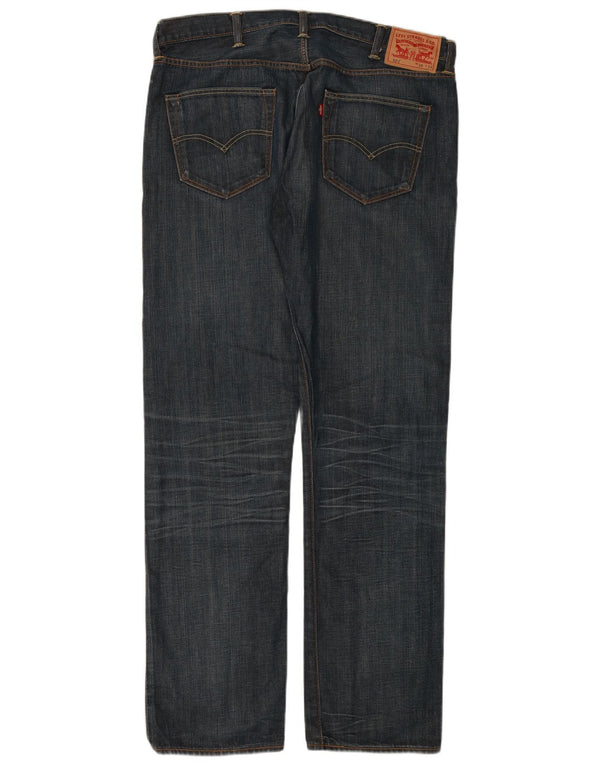 Levi's Mens 501 Straight Jeans W38 L34 Μπλε Βαμβακερό