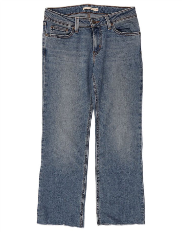 Γυναικείο τζιν Levi's Super Low Bootcut W28 L30 Blue Cotton
