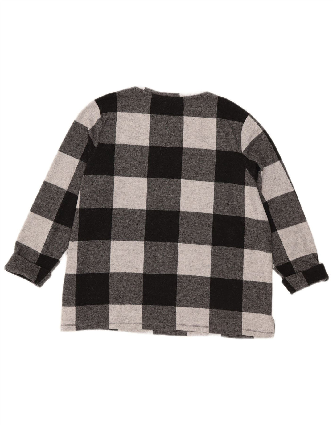 Marks & Spencer Γυναικείο μανίκι 3/4 UK 18 XL μαύρο πολυεστέρα Gingham