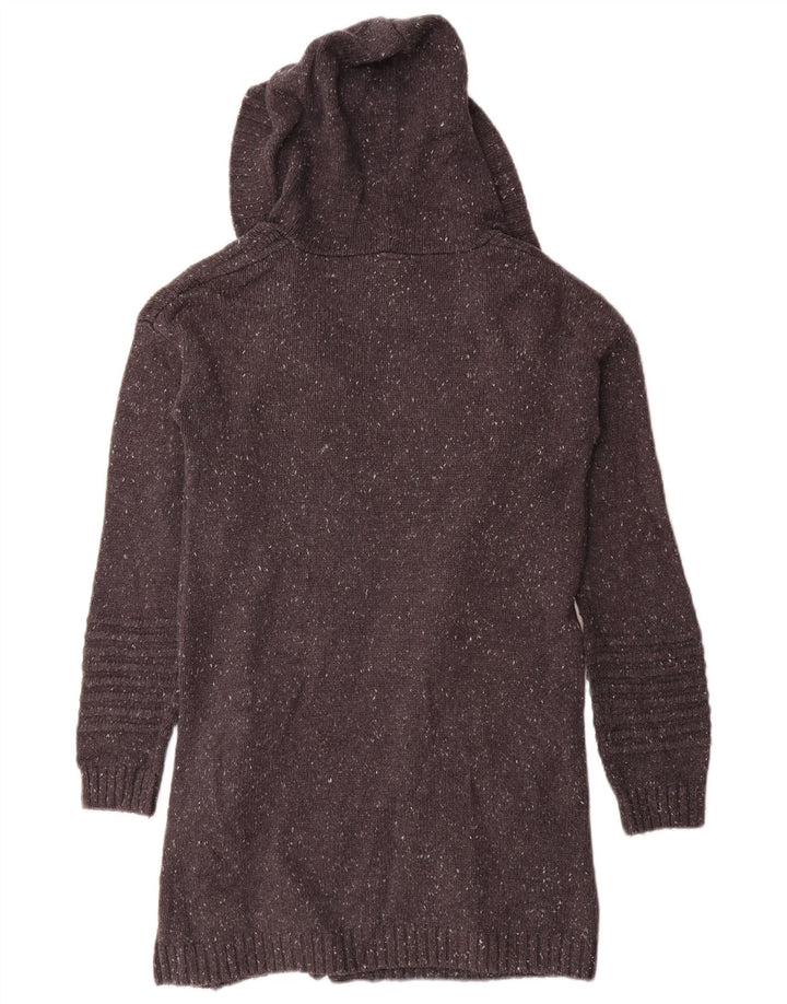 Rip Curl Γυναικείο Longline ανοιχτό πουλόβερ ζακέτα UK 14 σε μεσαίο γκρι φλύκταινα