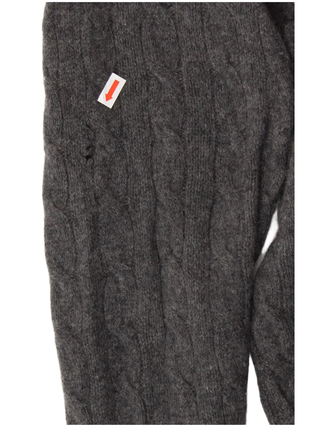 Polo Ralph Lauren Ανδρικό πουλόβερ με λαιμόκοψη XL Γκρι μαλλί