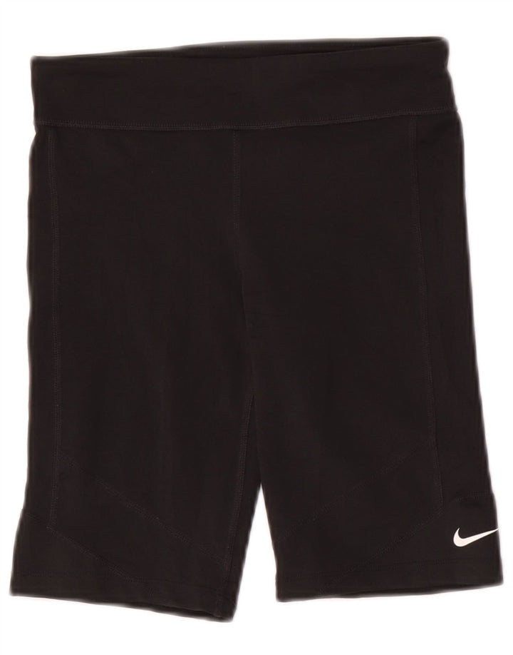 Κοριτσίστικα αθλητικά σορτς Nike 10-11 ετών από μεσαίο μαύρο πολυεστέρα