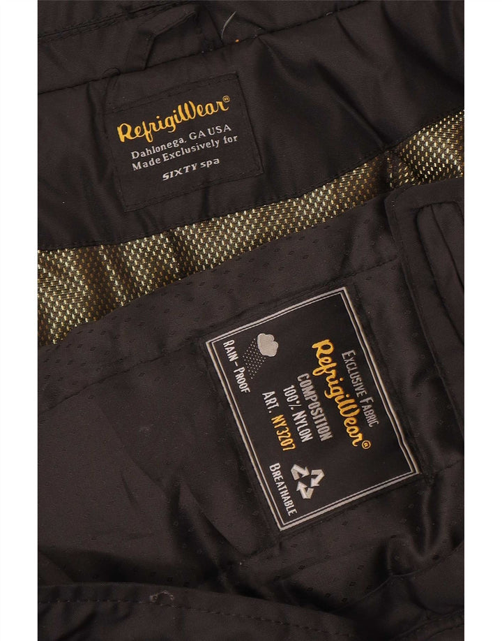 Refrigiwear Ανδρικό μπουφάν Bomber UK 40 Large Black Nylon