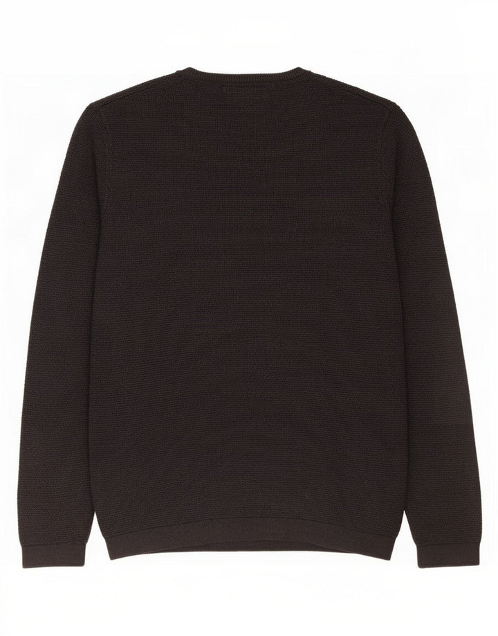 Ανδρικό πουλόβερ Zara Crew Neck Jumper Μικρό Γκρι