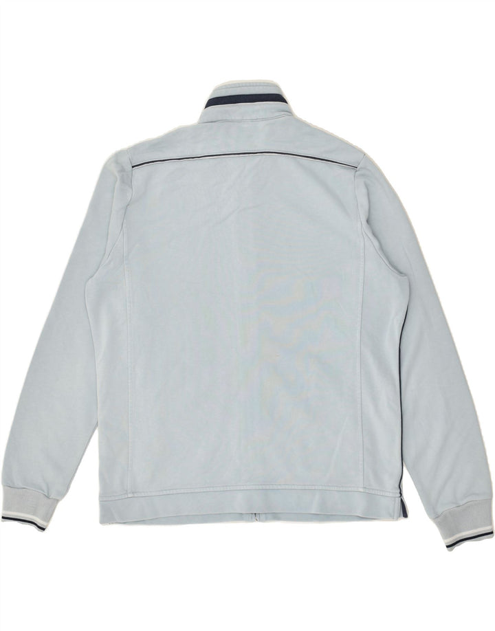 CHAMPION Womens Tracksuit Top Jacket UK 16 Large Blue Cotton | Vintage Champion | Thrift | Second-Hand Champion | Used Clothing | Messina Hembry 