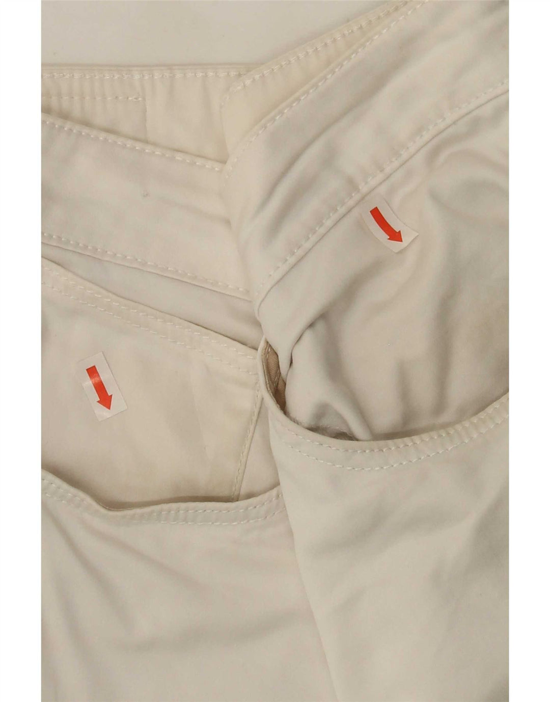 Zara Ανδρικό Slim Casual Παντελόνι EU 40 Medium W31 L29 Λευκό