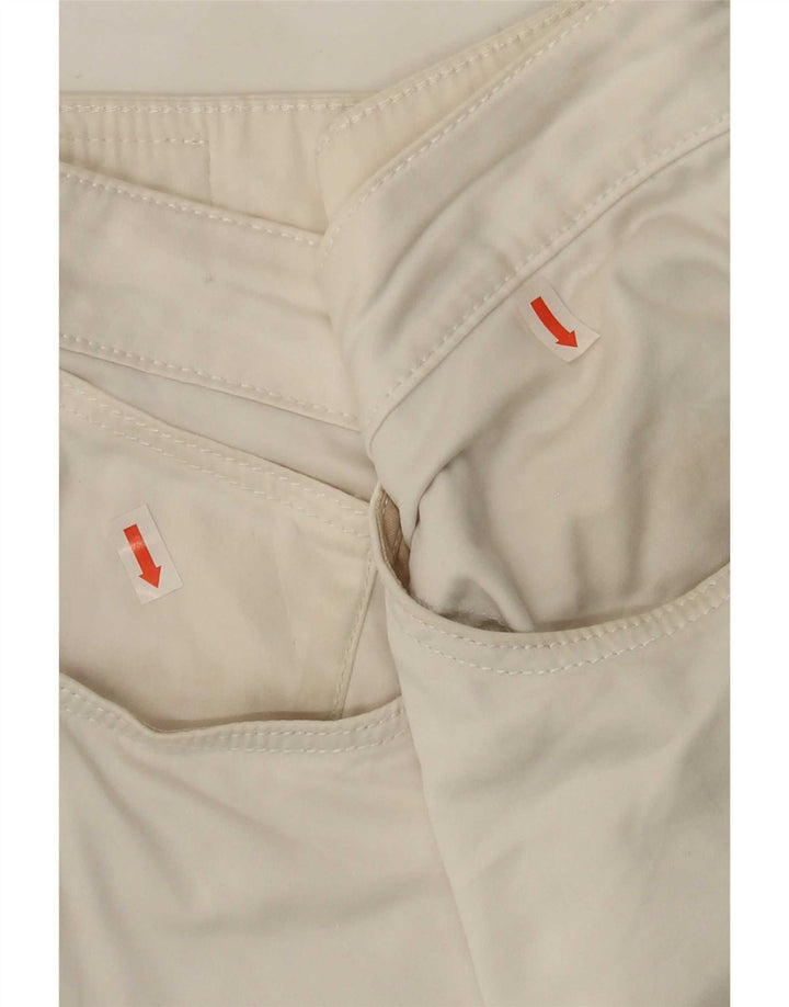 Zara Ανδρικό Slim Casual Παντελόνι EU 40 Medium W31 L29 Λευκό