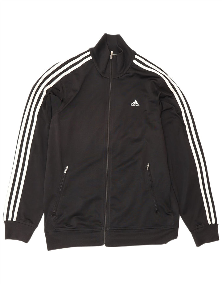 Ανδρική φόρμα Adidas Top Jacket UK 38/40 Μεσαίο Μαύρο Πολυεστέρα