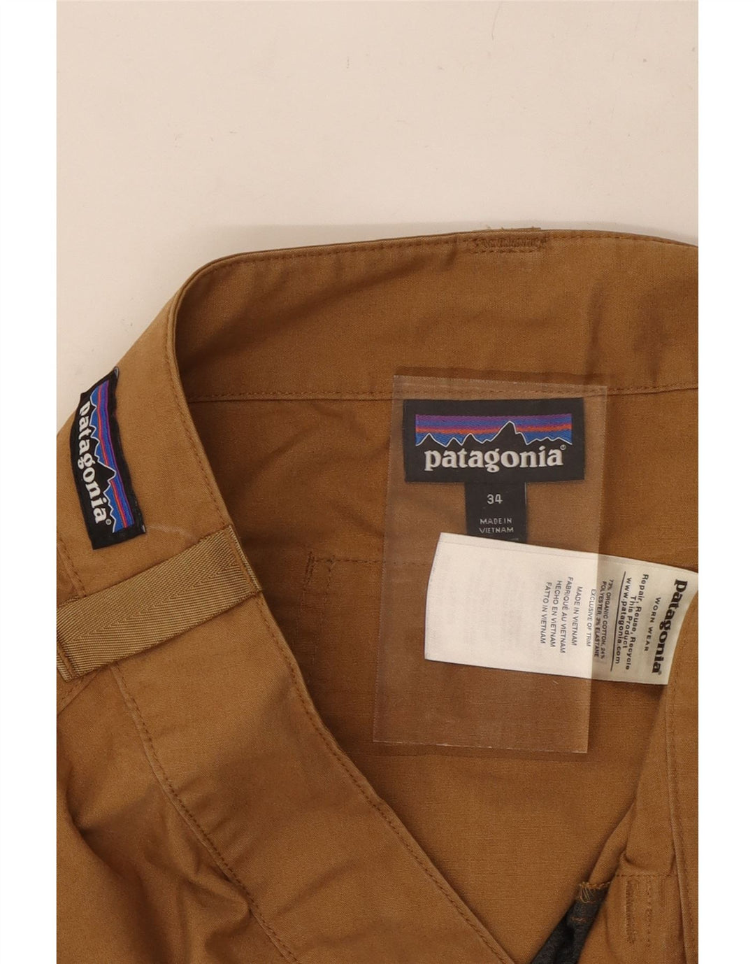 PATAGONIA Ανδρικό ίσιο casual παντελόνι W34 L33 Μπεζ βαμβακερό