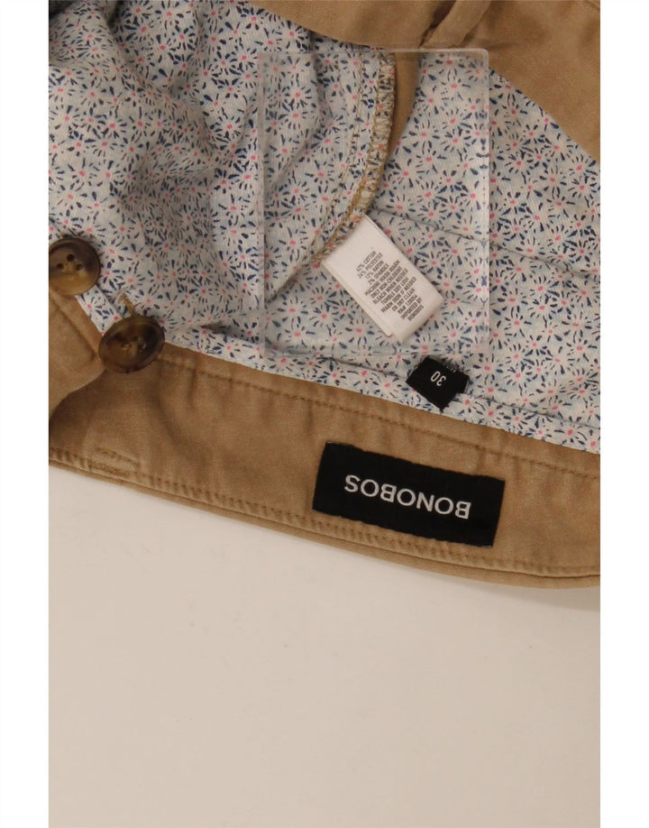 BONOBOS Ανδρικό σορτς Chino W30 Βαμβακερό μεσαίο μπεζ