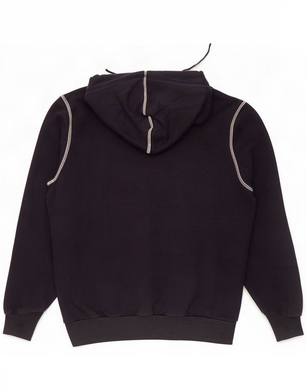 Puma Mens Graphic Hoodie Jumper Small Navy Blue