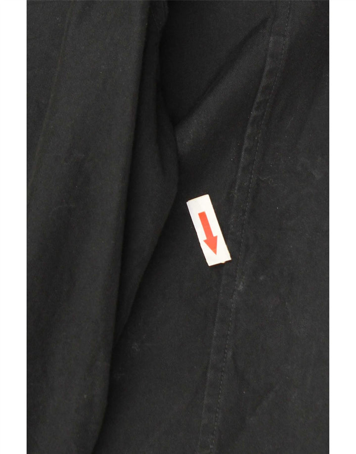 Ανδρικό πουκάμισο Calvin Klein XL μαύρο βαμβακερό