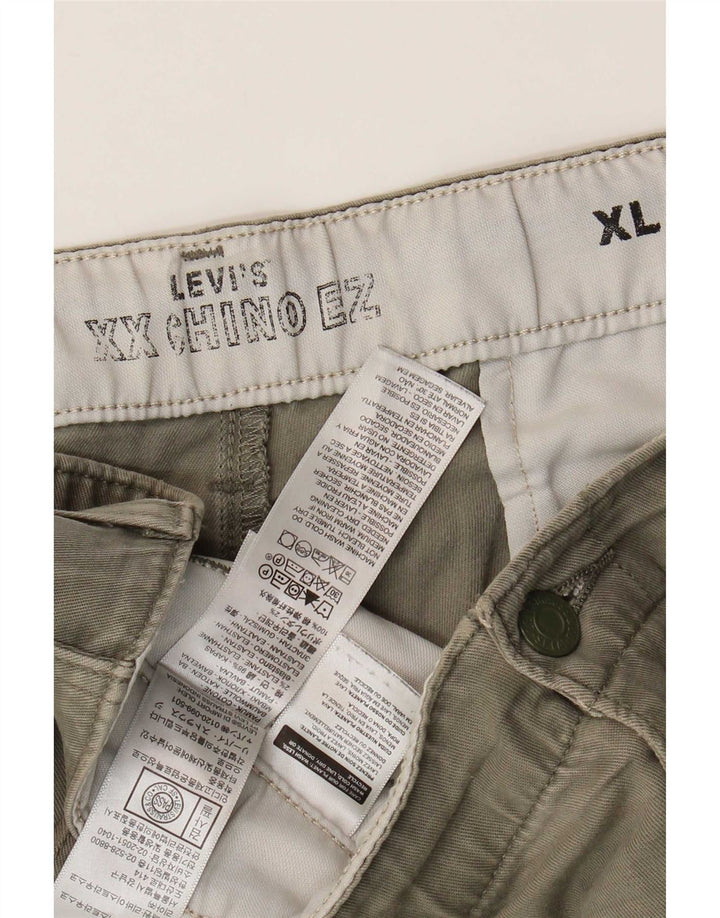 Ανδρικό σορτς Chino Levi's XL W40 Χακί βαμβακερό