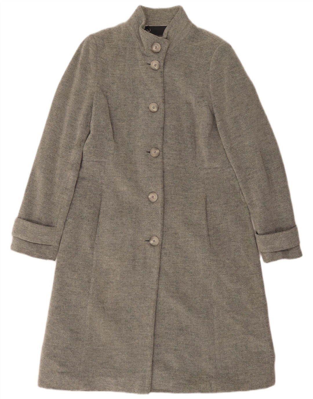 Γυναικείο παλτό Laura Ashley UK 14 Large Grey Wool