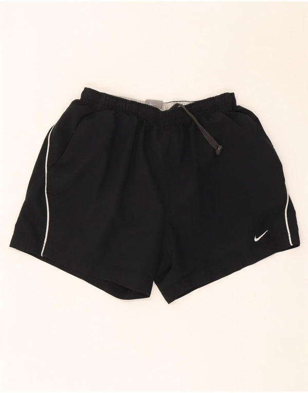 Γυναικείο αθλητικό σορτς Nike UK 12 μεσαίο μαύρο πολυεστέρα