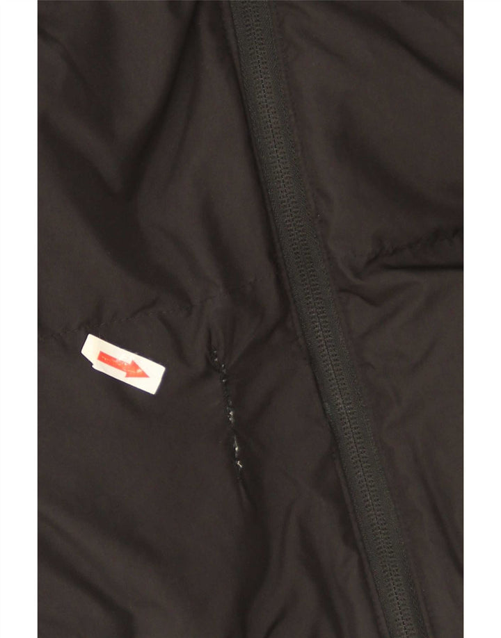 The North Face Boys Hooded Jacket 15-16 Years 2XL Black Polyester