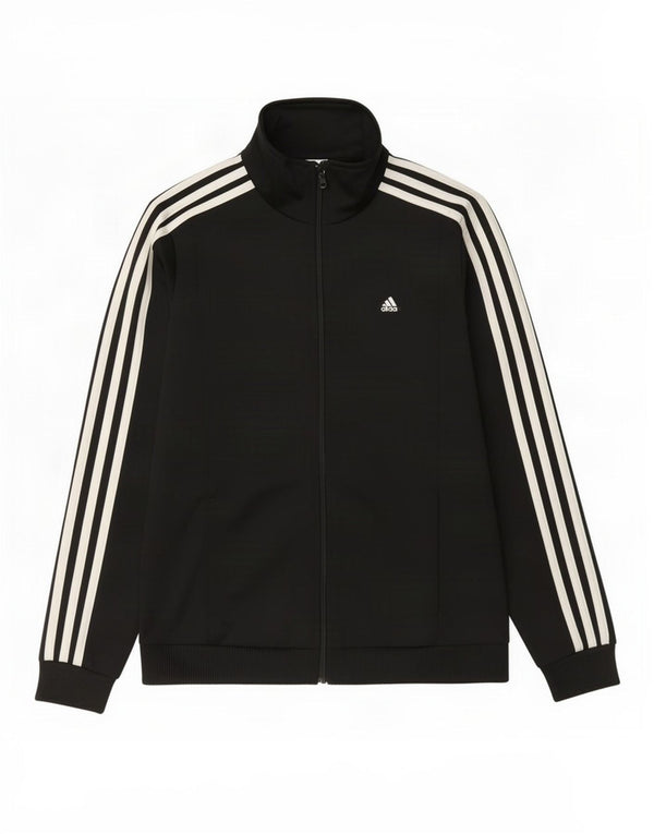 Γυναικεία αθλητική φόρμα Adidas Top Jacket UK 8/10 Small Black Polyester