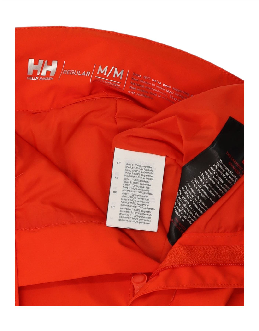 Ανδρικό παντελόνι σκι Helly Hansen Μεσαίο κόκκινο πολυεστέρα