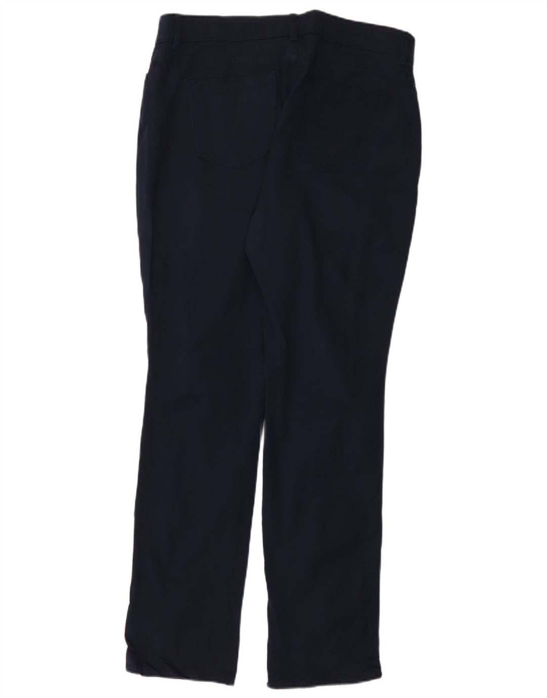 CHAPS Γυναικείο ψηλόμεσο λεπτό παντελόνι US 14 XL W34 L31 Navy Blue