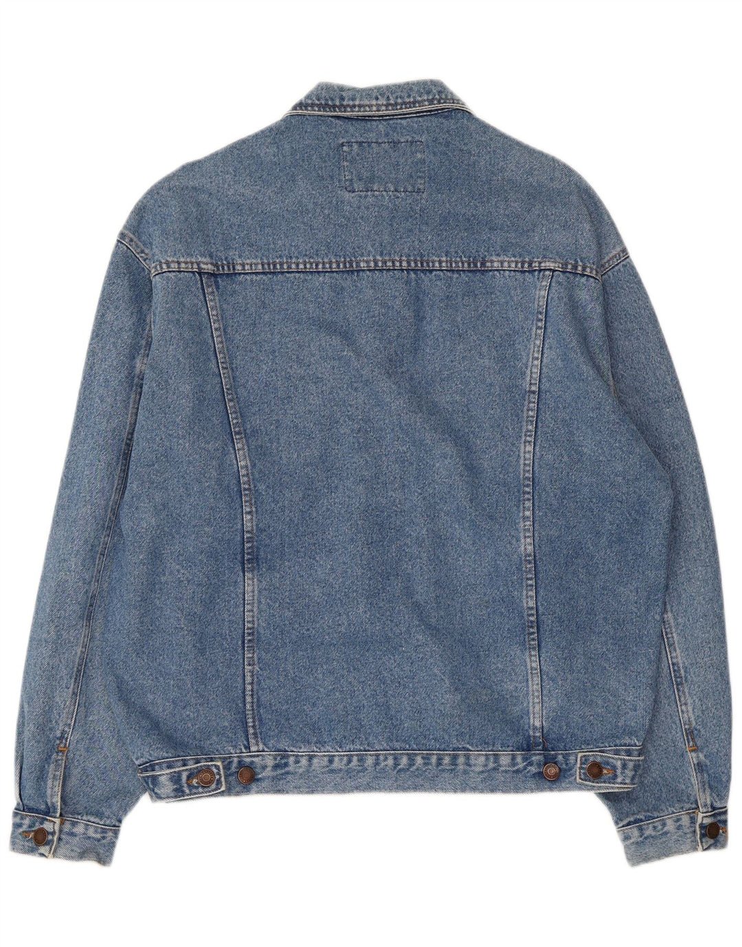 Casucci Ανδρικό Τζιν Μπουφάν UK 40 Μεγάλο Μπλε Βαμβακερό