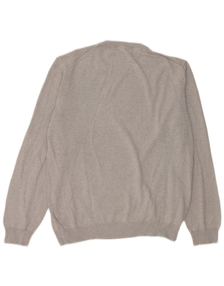 Ανδρικό πουλόβερ Marks & Spencer Crew Neck Jumper UK 38/40 Medium Grey