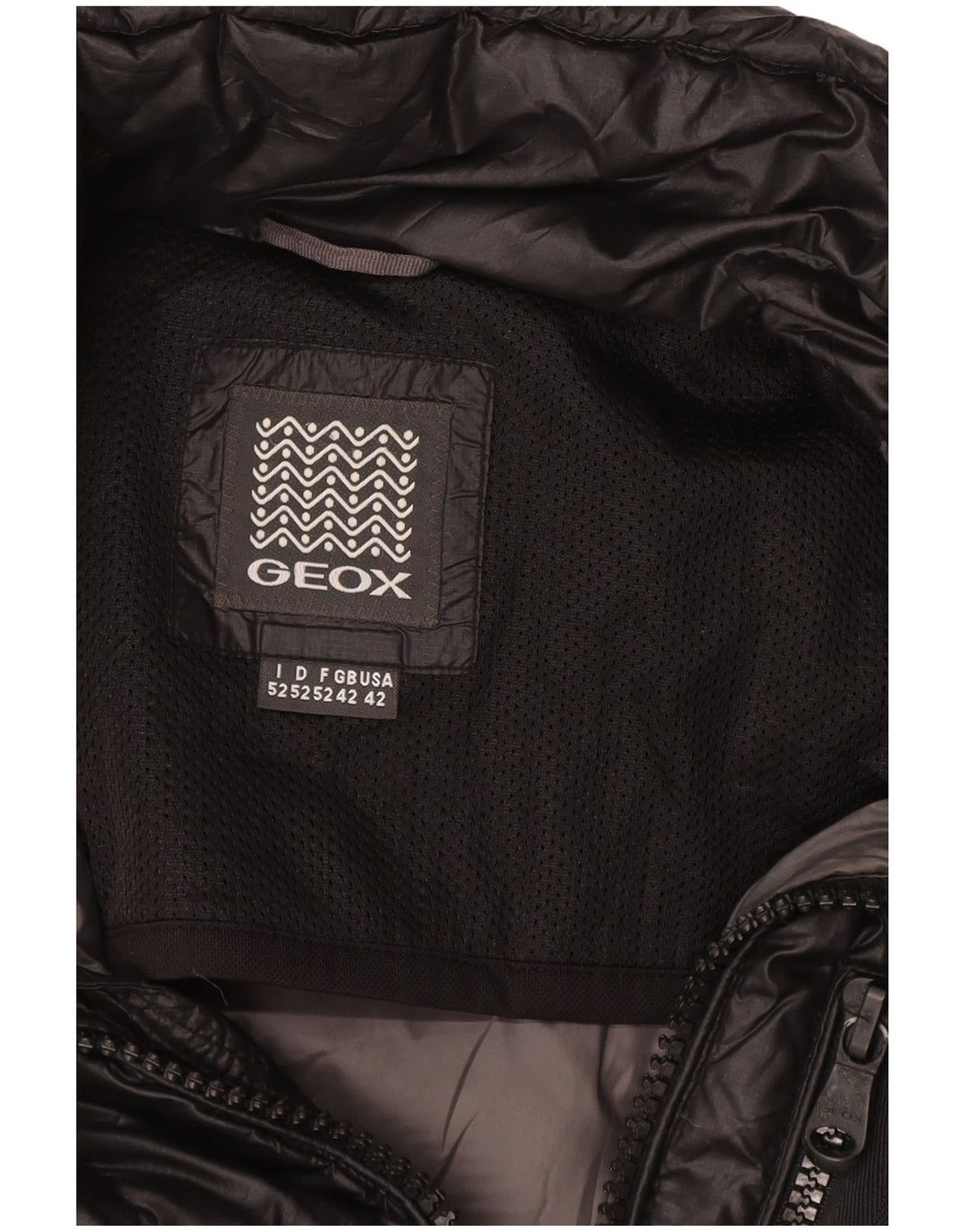 Ανδρικό μπουφάν Geox με επένδυση UK 42 XL Μαύρο