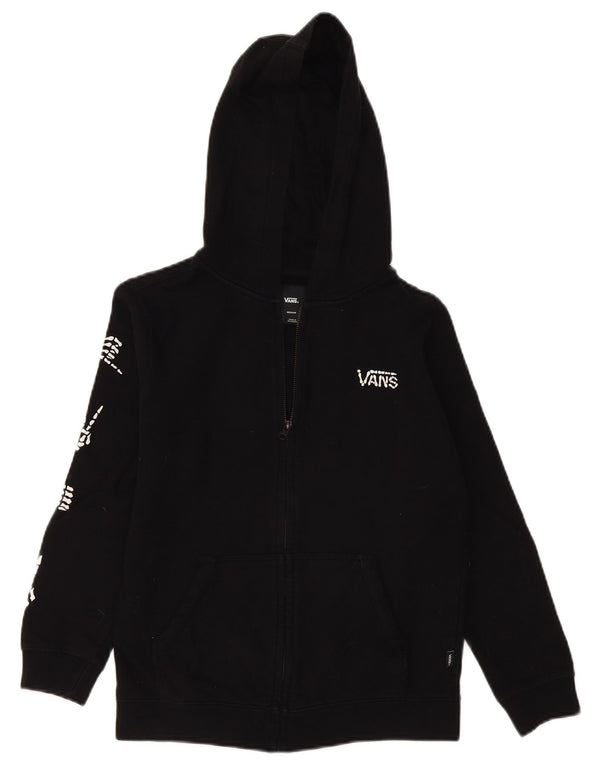 Vans Boys Graphic Zip Hoodie πουλόβερ 10-11 ετών Μεσαίο μαύρο