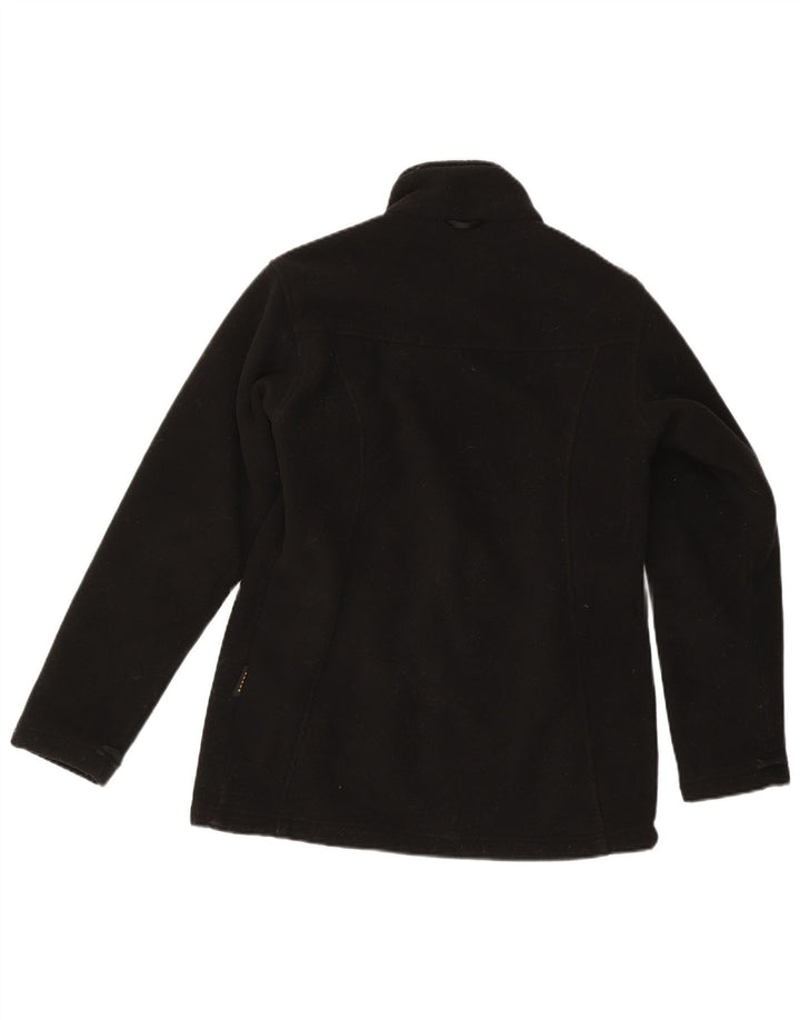 Jack Wolfskin Γυναικείο Fleece Jacket UK 12/14 Medium Black Polyester