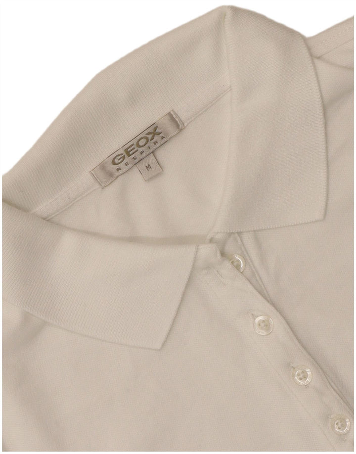 Geox Γυναικείο πουκάμισο πόλο Respira UK 12 Medium White