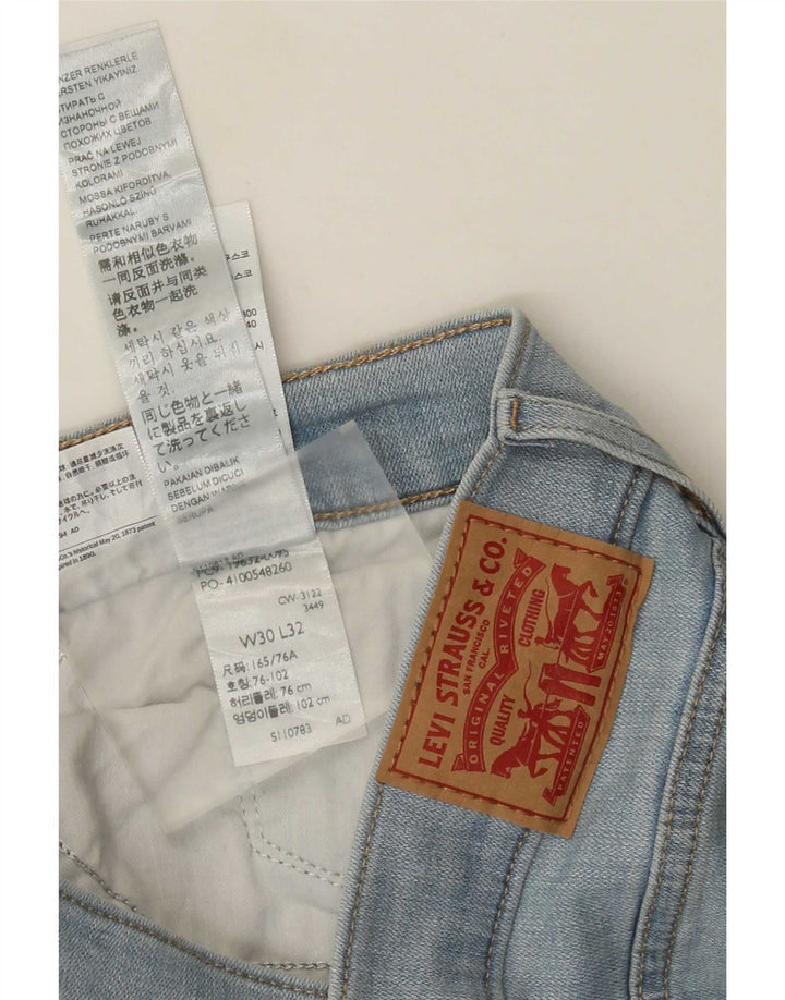 Levi's Womens 315 Shaping Bootcut Jeans W30 L32 Μπλε βαμβακερό