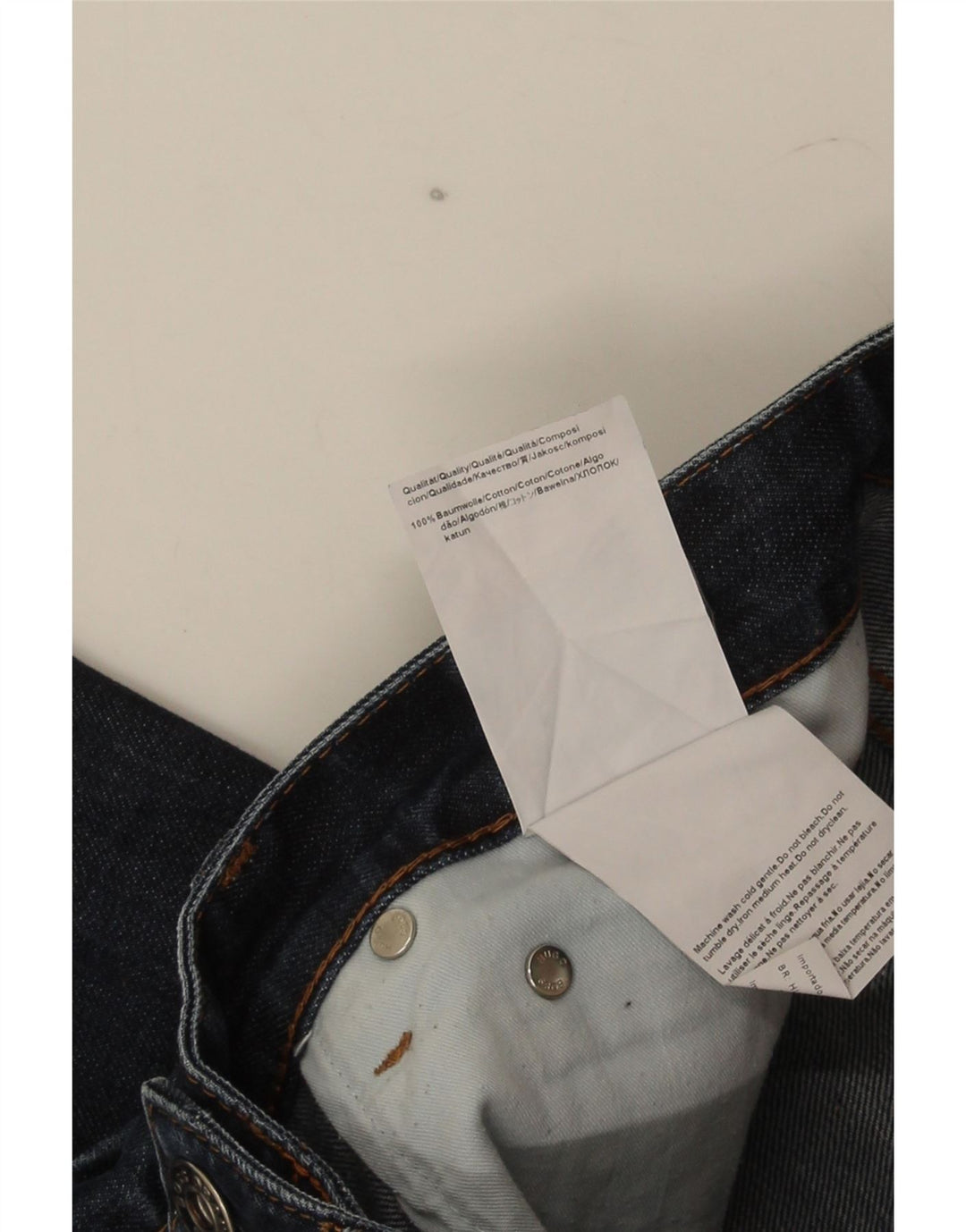 Ανδρικό τζιν Hugo Boss Slim W31 L34 Navy Blue Cotton