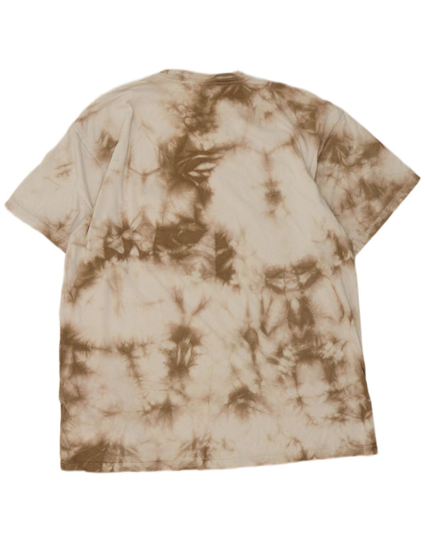 Carhartt Ανδρικό T-Shirt Top XL Beige Tie Dye Cotton