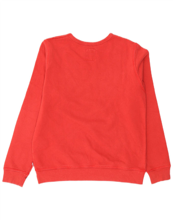 Γραφικό φούτερ Levi's Boys Jumper 13-14 ετών Κόκκινο βαμβακερό