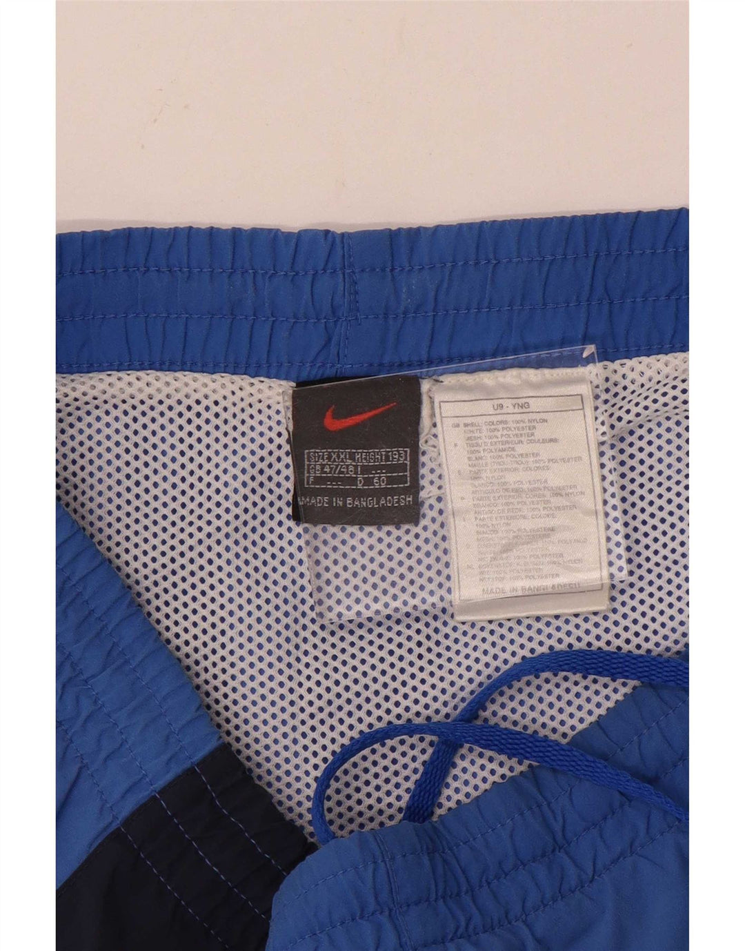 Ανδρικό αθλητικό σορτς Nike 2XL μπλε χρώματος νάιλον