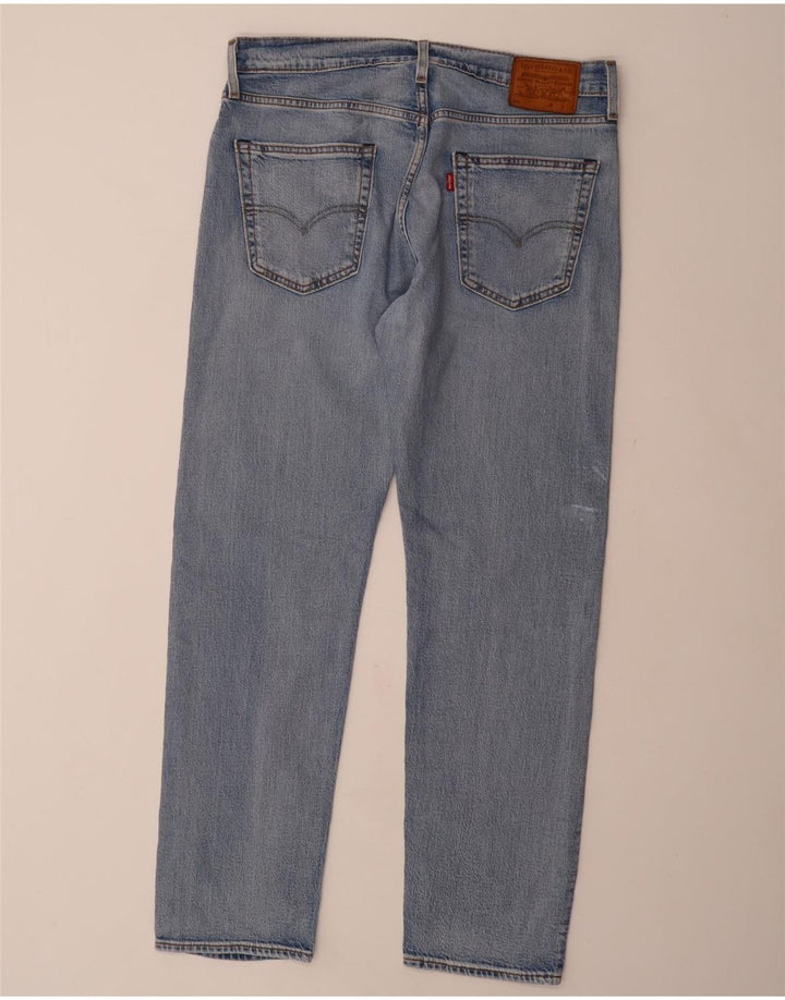 LEVI'S Ανδρικό τζιν 501 ίσιο W34 L32 Μπλε βαμβακερό