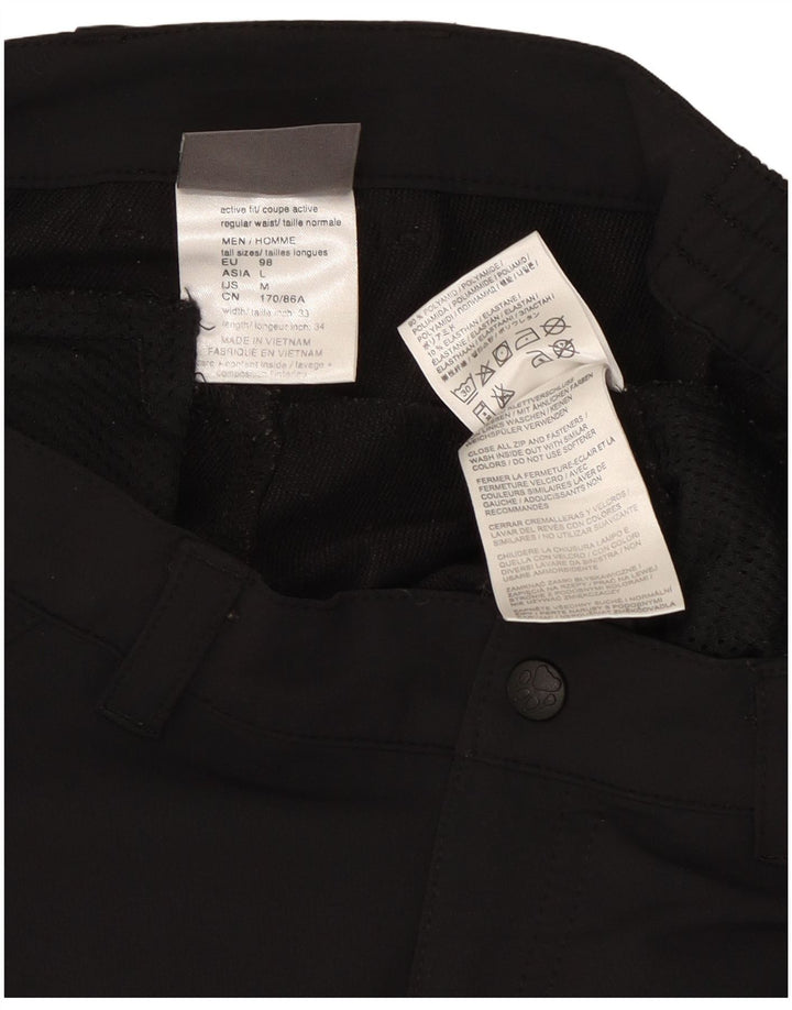 Jack Wolfskin Γυναικείο ίσιο παντελόνι Cargo Medium W30 L33 Μαύρο Πολυεστέρας