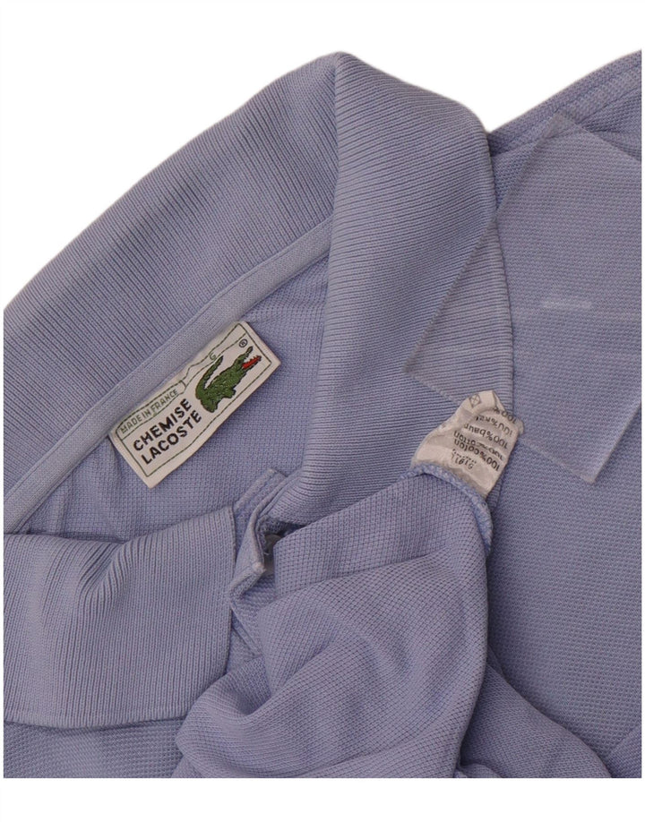 Ανδρικό πουκάμισο πόλο Lacoste, μέγεθος 6 XL, μπλε βαμβακερό
