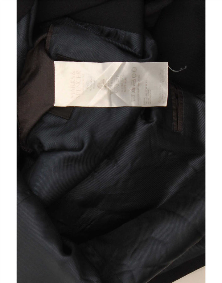Marks & Spencer Ανδρικό σακάκι με διπλό στήθος UK 46 XL Navy Blue